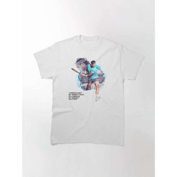 Gildan Tops - Rafael Nadal Tenis T Shirt